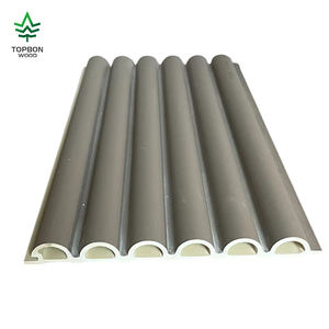 WPC moderno pannello di parete <span class=keywords><strong>per</strong></span> <span class=keywords><strong>interni</strong></span> Decore fogli PVC tavole di Decking, flessibile soggiorno copertura della parete - Product Image 6