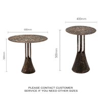 SPARKLE Light table de canapé de luxe table basse meuble canapé table d'appoint