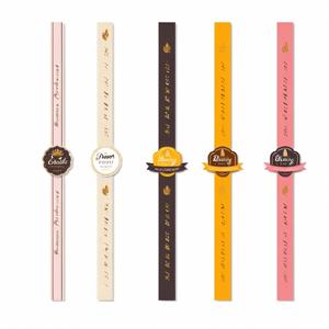 Gói dán tự dính Sticker bánh niêm phong dán dài niêm phong nhãn cho hộp nhựa - Product Image 6