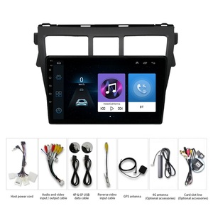 เครื่องเล่นดีวีดีติดรถยนต์ระบบแอนดรอยด์ Jiawell พร้อมระบบนำทาง GPS, วิทยุ FM, เครื่องเล่นเพลง, วิดีโอ, รองรับ Carplay, Wifi, Bluetooth, หน้าจอ IPS สำหรับรถยนต์โตโยต้า วีออส ยาริส ปี 2007-2013 - Product Image 6