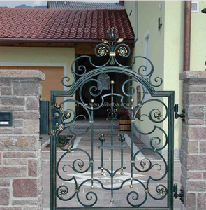 Cancelli e Recinzioni <span class=keywords><strong>in</strong></span> Metallo Moderni per Ingressi Principali di Case Indiane, Cancelli <span class=keywords><strong>in</strong></span> <span class=keywords><strong>Ferro</strong></span> Battuto e Tralicci - Product Image 4