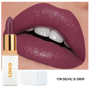 Wholesale Private Label Lipstick <strong>Manufacturer</strong> <strong>Cosmetics</strong> Long Lasting Smooth Vegan Makeup Waterproof Matte Lipstick - Product Image 3