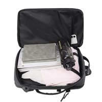 Sac à dos de voyage extensible personnalisé en usine, sacoche pour ordinateur portable 15,6/17 pouces, sac à dos de travail en polyester imperméable pour homme