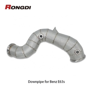 Vente Flash : Downpipe d'échappement droit à isolation thermique pour Mercedes-Benz E63/E63S W213 M178 2018+ - Product Image 4