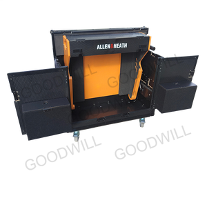 กล่องใส่เครื่องผสมเสียงแบบไฮดรอลิกปรับได้สำหรับ <span class=keywords><strong>Allen</strong></span>&<span class=keywords><strong>Heath</strong></span> ILive T80  ทำจากอะลูมิเนียมทนทาน รองรับ OEM - Product Image 3