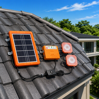 Système d'éclairage solaire miniature pour extérieur IP65