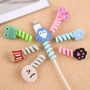 ที่ม้วนเก็บสายเคเบิล ที่ม้วนเก็บสายเคเบิลราคาถูก ที่ม้วนเก็บสายเคเบิลคุณภาพสูง อุปกรณ์อิเล็กทรอนิกส์สำหรับผู้บริโภค ซิลิโคนป้องกันสายหูฟัง USB - Product Image 4