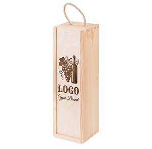 Boîte de luxe en bois pour vin rouge du Vietnam, coffret cadeau personnalisé en bois, boîte à vin artisanale, emballage bois pour boissons - Product Image 5