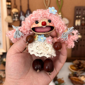 Lindo Colgante de Muñeca con Forma de Cáscara de Fruta, Hecho a Mano, Regalo Práctico para Colgar en el Coche, Pequeño Colgante Tata, Regalo de Cumpleaños - Product Image 2