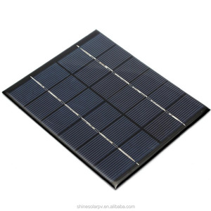 Mono y poli panel solar hecho un grado mini 6 V 1 W y 2 W y 12 V 3 w panel solar con precio de venta más bajo - Product Image 1