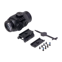 Lunette de visée Prism Scope Red Win Corsac 5x30 en aluminium avec lentilles multicouches, résistante aux chocs, étanche, accessoire optique d'observation extérieure