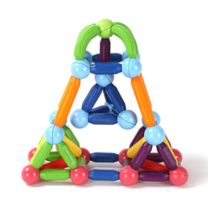 Mntl Nam Châm Bóng Đồ Chơi Thanh Từ Trò Chơi Giáo Dục 100Pcs Từ Xây Dựng Gậy Bóng Và Que Cho Trẻ Em - Product Image 5