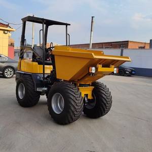 10 toneladas de carga automática de alta calidad sobre orugas Mini Dumper Track Truck Diesel Crawler Dumper adecuado para granjas Palm Groves para la venta - Product Image 5