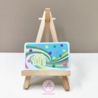 Patch tissé avec fer à coudre sur transfert de chaleur en PVC pour étiquette en tissu de décoration livraison rapide dessin animé de conception 3D 2D