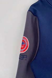 Sudadera con capucha para hombre, de algodón 100%, con logotipo personalizado, ropa de calle, color blanco, con cremallera - Product Image 5