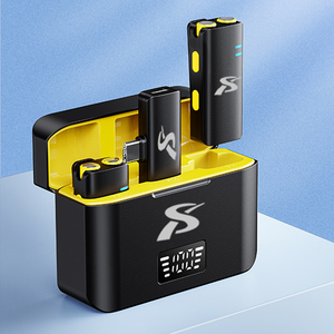 ไมโครโฟนไร้สายแบบหนีบปกเสื้อ SX16 ระดับมืออาชีพ พร้อมกล่องชาร์จ ไมโครโฟนบลูทูธขนาดเล็ก ไมโครโฟนไร้สายแบบหนีบปกเสื้อสำหรับ TikTok - Product Image 5