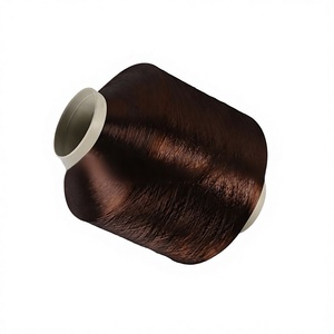 Cinta de chenilla teñida de poliéster DTY de alto brillo 75D para tejido textil, muestras gratuitas disponibles, calidad garantizada DB059 - Product Image 1