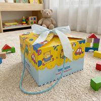 Individuell Bedruckte UV-Beschichtete Umweltfreundliche Starre Geschenkbox für Neugeborene, Geburtstag, Hochzeit, Feiertage - Snacks, Kleidung Verpackung
