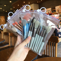 Lot de 8 pinceaux pour fard à paupières avec logo personnalisé, marque privée, lot de gros