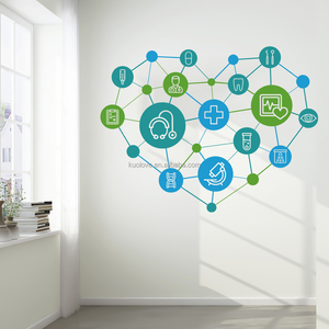 ความรู้ทางการแพทย์ ความรู้ทั่วไป สติ๊กเกอร์ติดผนังลายสารเคมี โรงพยาบาล คลินิก ผนังพื้นหลัง ตกแต่งสร้างสรรค์ วอลเปเปอร์ - Product Image 5