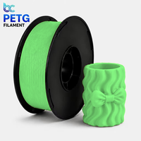 PETG Filament 1,75mm 1KG Spule ±0,02mm Hohe Zähigkeit Kein Verziehen Vakuumverpackt FDM 3D-Drucker Filament Großhandel Direkt ab Werk