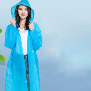 <span class=keywords><strong>Poncho</strong></span> de <span class=keywords><strong>lluvia</strong></span> impermeable reutilizable <span class=keywords><strong>para</strong></span> adultos de EVA de alta calidad, chubasquero de plástico <span class=keywords><strong>para</strong></span> hombres y mujeres, ropa impermeable - Product Image 1