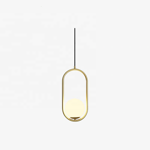 Lámpara colgante <span class=keywords><strong>de</strong></span> cristal para <span class=keywords><strong>escalera</strong></span> <span class=keywords><strong>de</strong></span> dormitorio, bola <span class=keywords><strong>de</strong></span> cristal pequeña, led moderna, diseño interior - Product Image 4