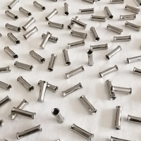 [SO-008] Vente chaude, tubes à œillets à double évasement de haute qualité, acier inoxydable 316L, tunnels d'oreille, plugs, vente en gros, bijoux de piercing corporel