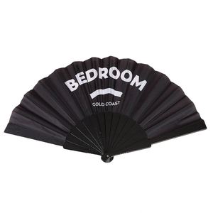 Éventail pliant en plastique de 23 cm pour fête et festival, avec logo personnalisé imprimé - Product Image 2