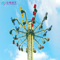 Volant spinner fête foraine balle parc d'attractions manèges jeux extrêmes vitesse frisson monter cerfs-volants pigeon médecine pour drone axiis volant