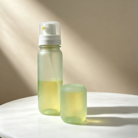 Flacon pulvérisateur cosmétique en plastique PET de 100 ml, atomisation ultra fine, brume haute pression pour l'hydratation de la peau, parfum, huile essentielle