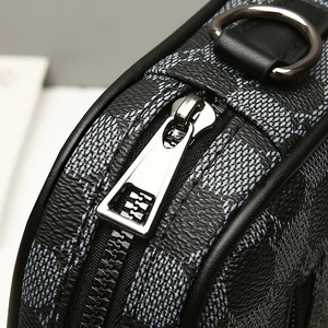 Sac <span class=keywords><strong>bandoulière</strong></span> homme en cuir PU de luxe, design tendance, avec fermeture éclair, haute qualité, prix de gros - Product Image 6