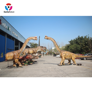 Modelo <span class=keywords><strong>de</strong></span> Braquiosaurio Gigante <span class=keywords><strong>de</strong></span> Tamaño Real - Par <span class=keywords><strong>de</strong></span> Dinosaurios Animatrónicos con Forma <span class=keywords><strong>de</strong></span> Corazón para Zoológicos al Aire Libre y Paisajes Jurásicos - Product Image 5