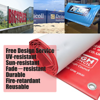 Pancarta Personalizada para Eventos, Impresión a Todo Color de Alta Calidad, Pancarta de Malla de Vinilo PVC para Publicidad Exterior, para Inauguraciones, Envío Rápido