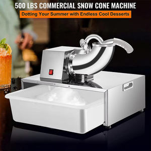 Trituradora de Hielo Comercial Eléctrica de Acero Inoxidable para Granizados y Hielo Picado - Product Image 2