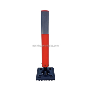 Disponible Flexible <span class=keywords><strong>Re</strong></span>-Bound Traffic Delineator Post durable en plastique sécurité routiè<span class=keywords><strong>re</strong></span> panneau réfléchissant Avertissement colonne Route Pile - Product Image 1
