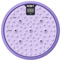 Disque de fitness pour la taille à usage domestique, tapis de massage intelligent pour la pression des pieds avec compteur intégré pour amincir la taille