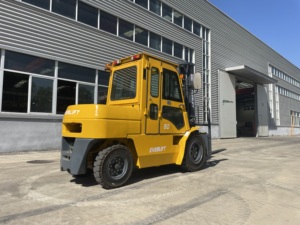 מלגזה דיזל 5 טון עם תא נהג, מקבילה להלי, שלדה מחוזקת באיכות גבוהה, מחיר מפעל, הובלה למחסנים ומפעלים - Product Image 5