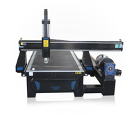 Máquina CNC Router para Tallado de Madera, Rotativa de 4 Ejes, 4D, Máquina CNC Router para Trabajos en Madera