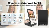 Tabletop Docking Restaurant 15 15.6 pouces Publicité Linux Android Poe Tablet PC avec carte SIM Rj45