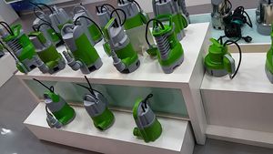 <span class=keywords><strong>Pompe</strong></span> à eau automatique à <span class=keywords><strong>flotteur</strong></span> intégrée, avec interrupteur et fontaine, submersible, en plastique, pour nettoyage <span class=keywords><strong>de</strong></span> l'eau - Product Image 2