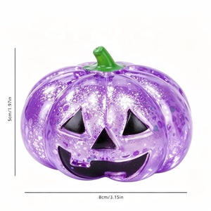 Nuevo Juguete Antiestrés <span class=keywords><strong>de</strong></span> Plástico Blandito con <span class=keywords><strong>Cabeza</strong></span> <span class=keywords><strong>de</strong></span> Calabaza para Halloween 2026, Estilo Caramelo <span class=keywords><strong>de</strong></span> Malta, <span class=keywords><strong>de</strong></span> Rebote Lento, Recuerdo <span class=keywords><strong>de</strong></span> Fiesta CZFIT 5*8CM - Product Image 2
