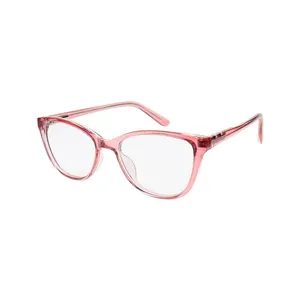 Işık engelleme gözlük optik gözlük çerçeveleri temizle pembe ucuz özel Logo moda erkekler kadınlar için Unisex göz gözlük