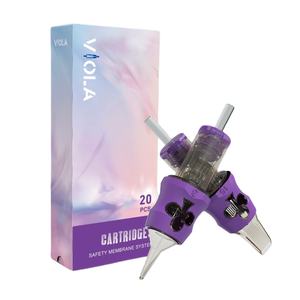 Desechables con Certificación ISO13485 100% E.O. Agujas para Tatuajes de Acero Inoxidable Esterilizadas con Gas, Marca VIOLA, para Arte Corporal - Product Image 1