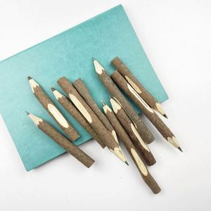 ปากกาลูกลื่นทำจากกิ่งไม้ธรรมชาติ Twig Pencil  พร้อมโลโก้สั่งทำพิเศษ ขนาด 1.0 มม. สำหรับโปรโมชั่น - Product Image 1
