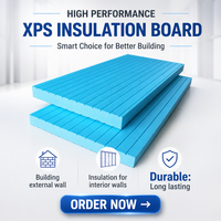 Matériau d'isolation thermique pour bâtiments, panneau en mousse XPS pour l'isolation thermique des murs extérieurs, matériau isolant thermique