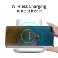 Station de recharge sans fil de bureau 4 en 1, porte-stylo, support de chargeur sans fil Usb, nouveaux produits 2024