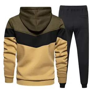 TOPKO Chất Lượng Cao Bán Buôn 100% Polyester Men Hoodie Và Quần Set Tracksuit Đào Tạo Mặc Workout Phòng Tập Thể Dục Chạy Quần Áo Ngoài Trời