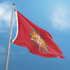Drapeaux de pays nationaux Bannière 3x5fFT Polyester durable personnalisé de couleur vive pour les festivals en plein air Valladolid Espagne Drapeau provincial - Product Image 2