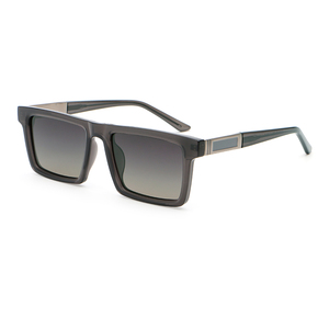 Gafas de Sol Unisex Polarizadas Cuadradas Clásicas al por Mayor, Diseño Retro, Personalizadas con Receta, Ligeras, Protección UV - Product Image 1